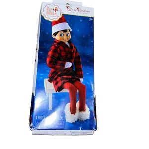 New Claus Couture Collection, Elf on the Shelf - COZY ROBE & SLIPPERS Only